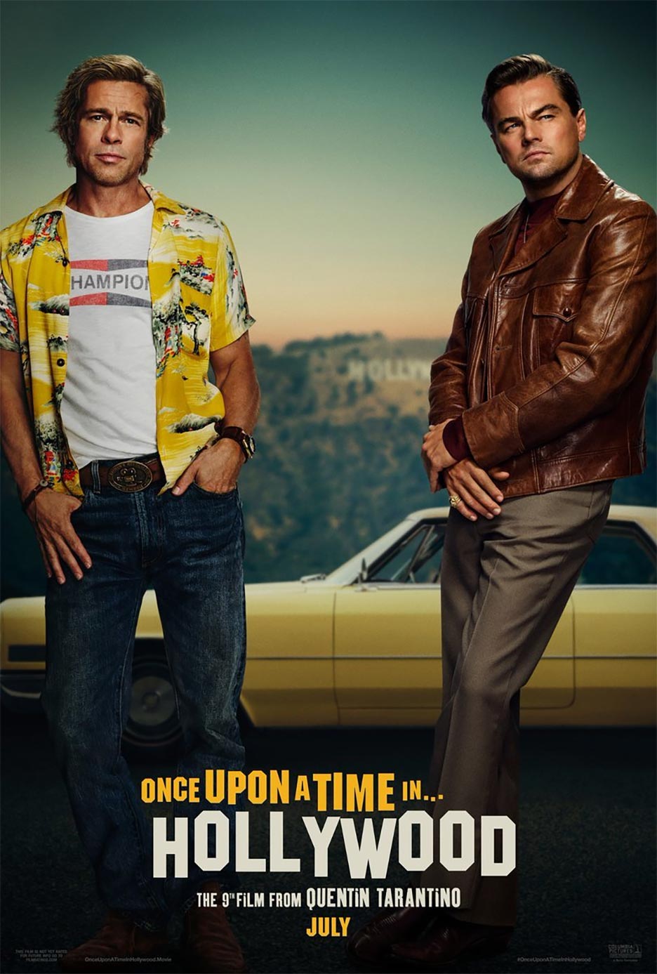 Once Upon a Time in Hollywood Poster #1