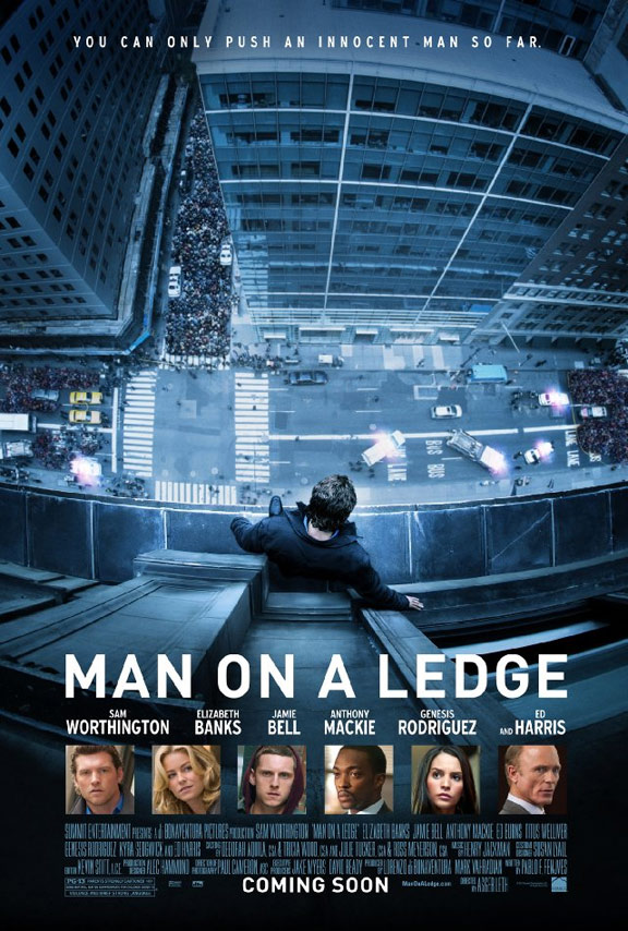 Man on a Ledge Poster #1
