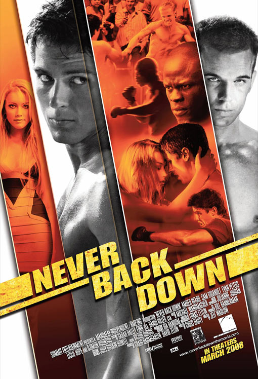 Never Back Down Poster #1
