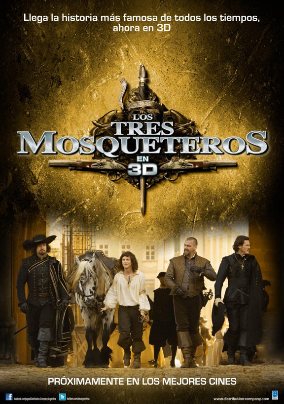 The Three Musketeers 3D Poster #2