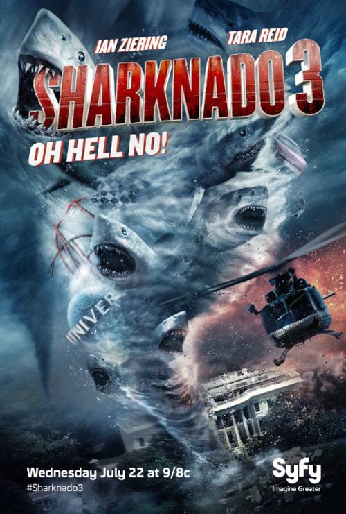 Sharknado 3: Oh Hell No! Poster #1