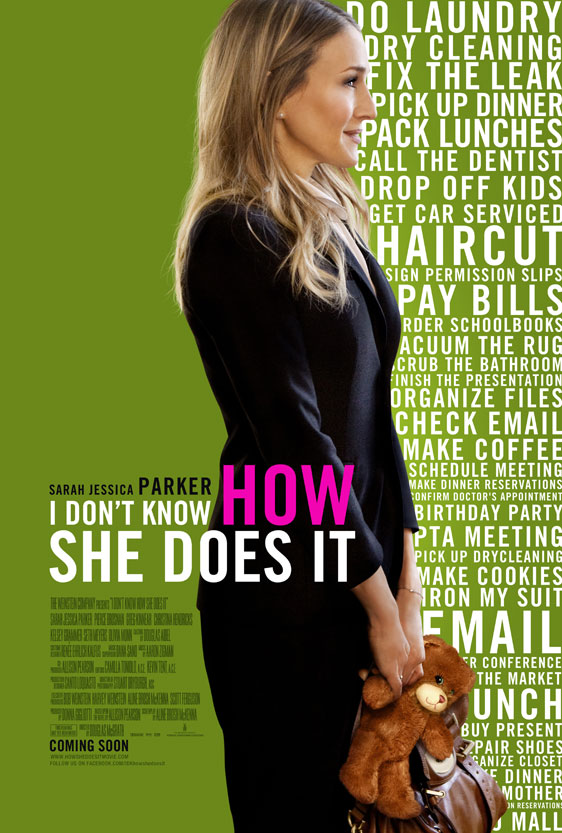 I Don't Know How She Does It Poster #1