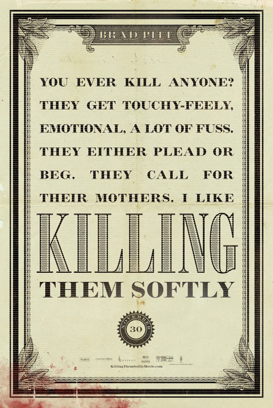Killing Them Softly Poster #6