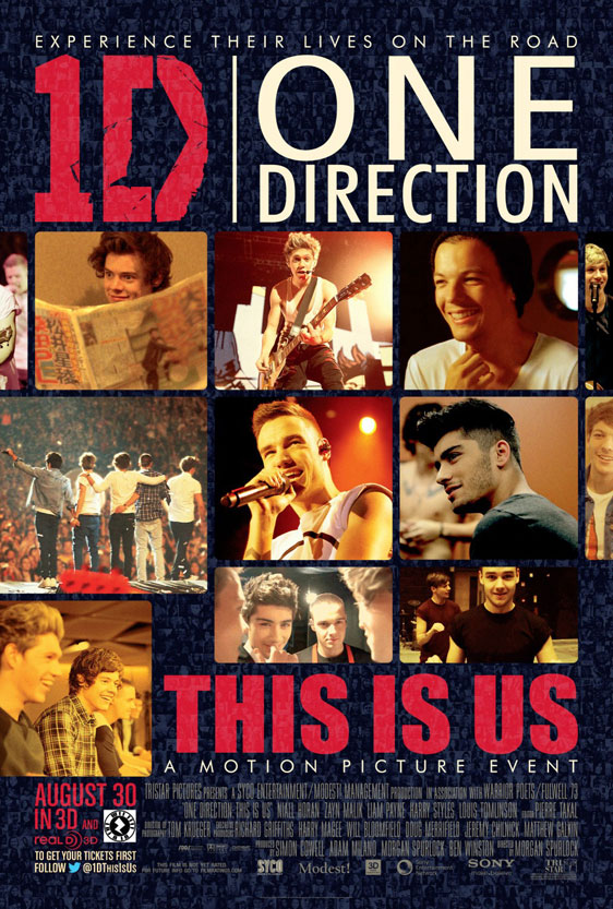 One Direction: This Is Us Poster #1