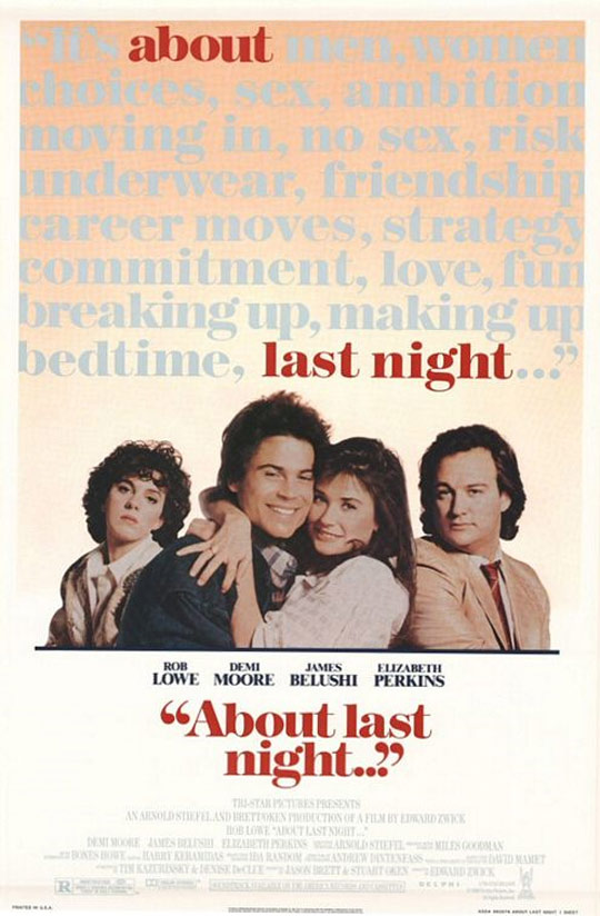 About Last Night... Poster #2