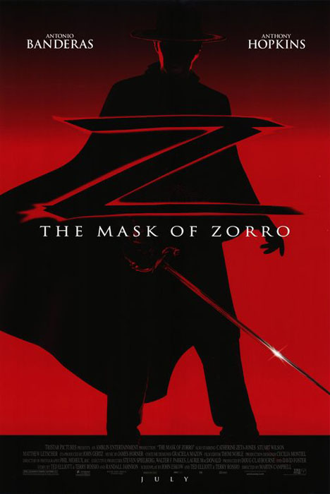 The Mask of Zorro Poster #1