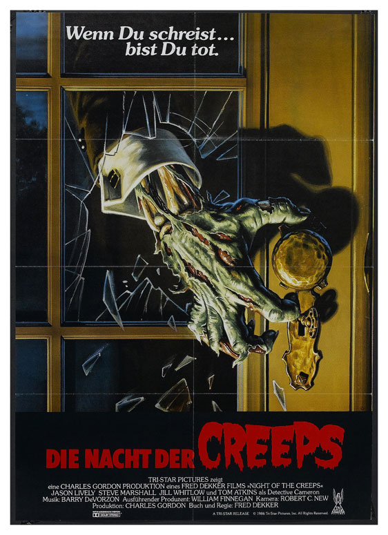 Night of the Creeps Poster #3