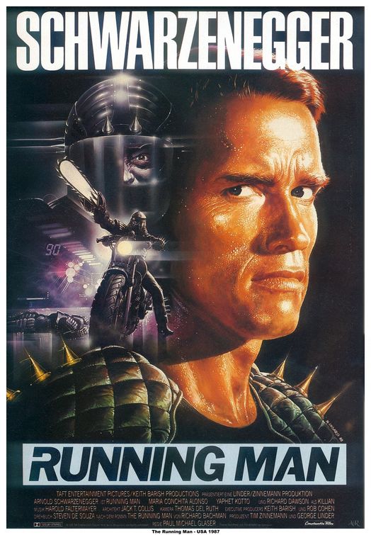 The Running Man Poster #1