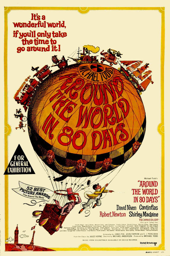 Around the World in 80 Days Poster #1