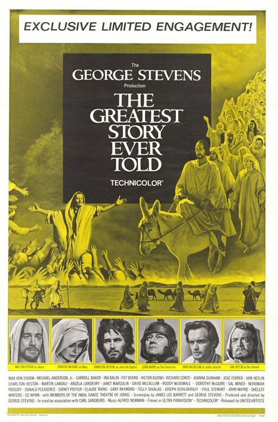 The Greatest Story Ever Told Poster #1
