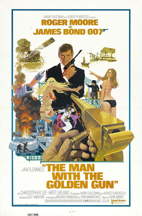 The Man With the Golden Gun Poster #1