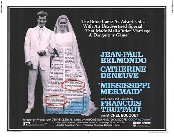 Mississippi Mermaid (La sirène du Mississipi) Poster #1