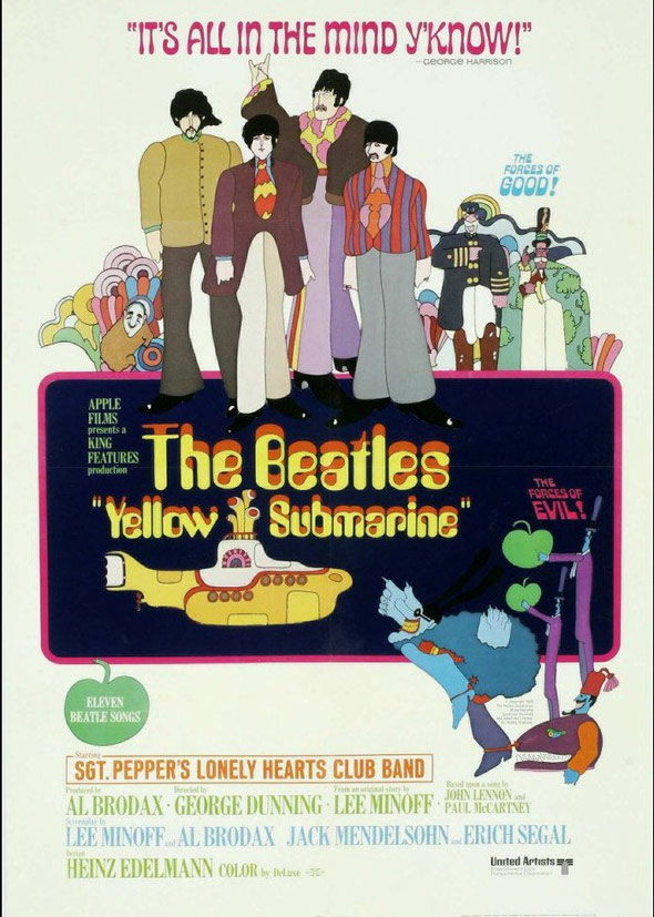 Yellow Submarine Poster #1