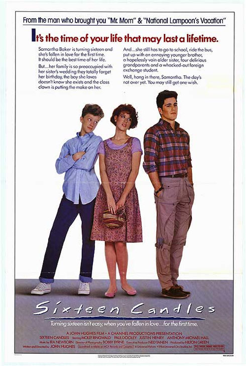 Sixteen Candles Poster #2