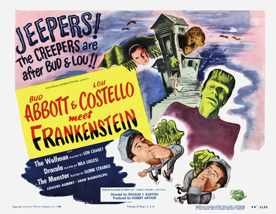 Bud Abbott Lou Costello Meet Frankenstein Poster #3