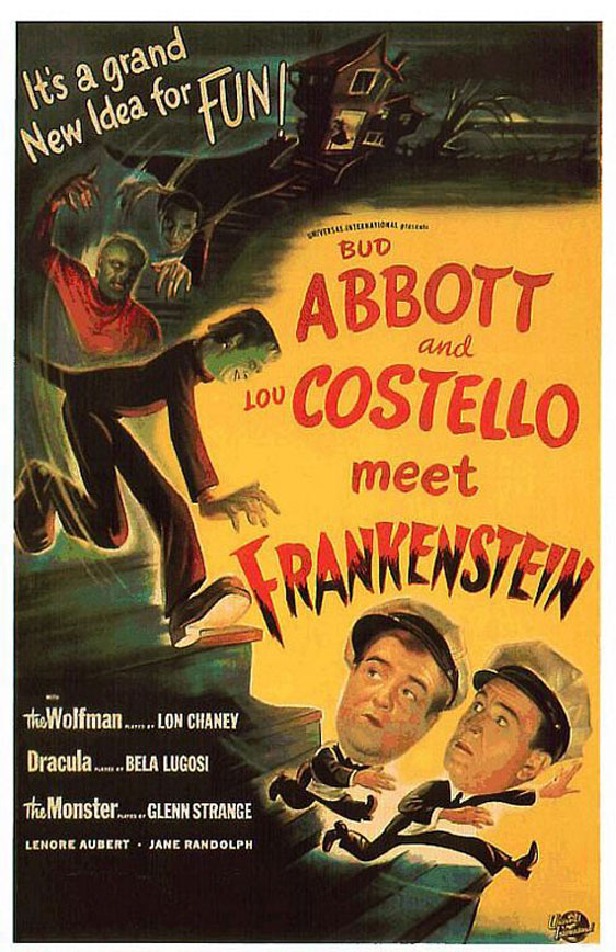 Bud Abbott Lou Costello Meet Frankenstein Poster #1