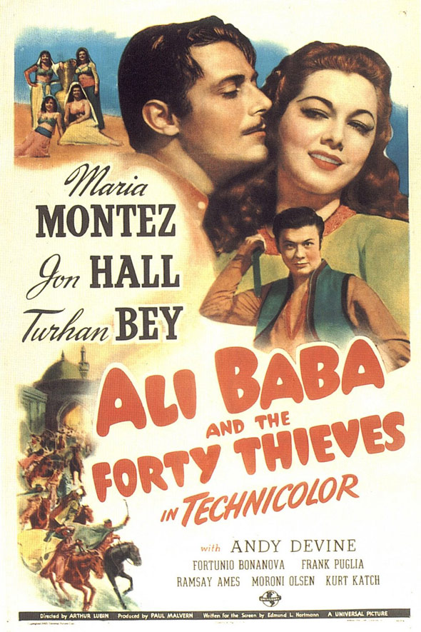 Ali Baba and the Forty Thieves Poster #1