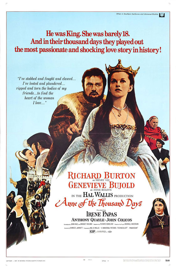 Anne of the Thousand Days Poster #1