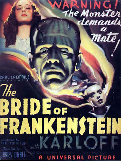 Bride of Frankenstein Poster #1