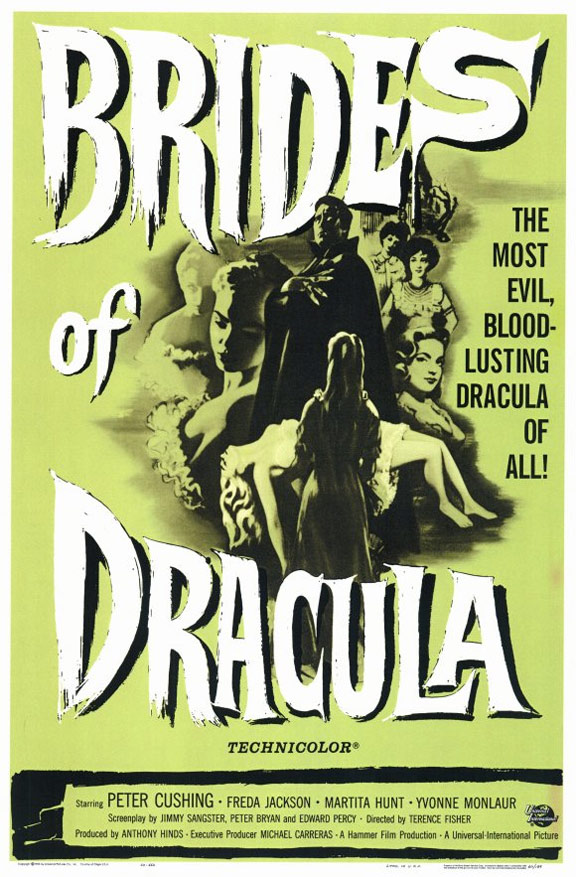 The Brides of Dracula Poster #1