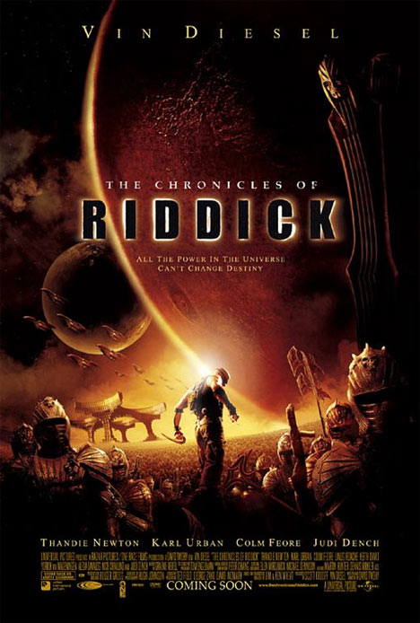The Chronicles of Riddick Poster #1