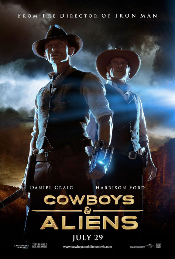 Cowboys & Aliens Poster #4