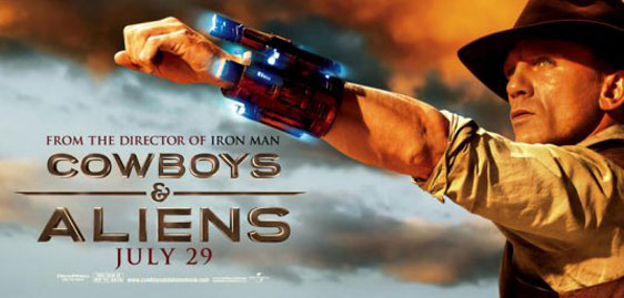 Cowboys & Aliens Poster #6
