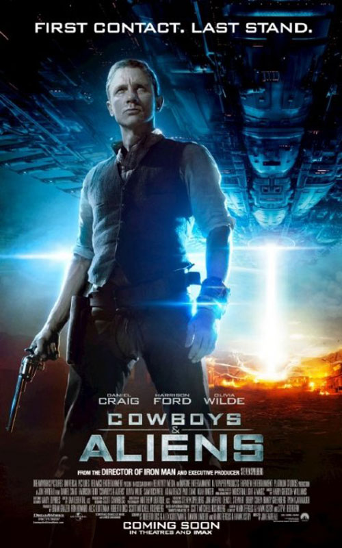 Cowboys & Aliens Poster #7