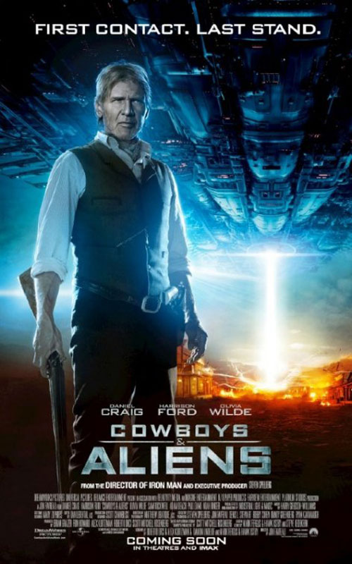Cowboys & Aliens Poster #8