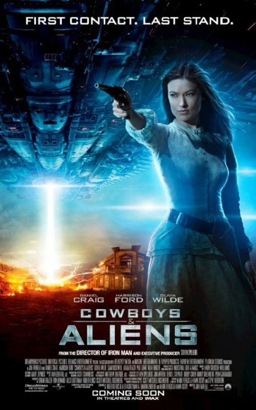 Cowboys & Aliens Poster #9