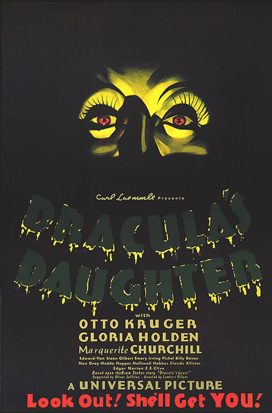 Dracula's Daughter Poster #1