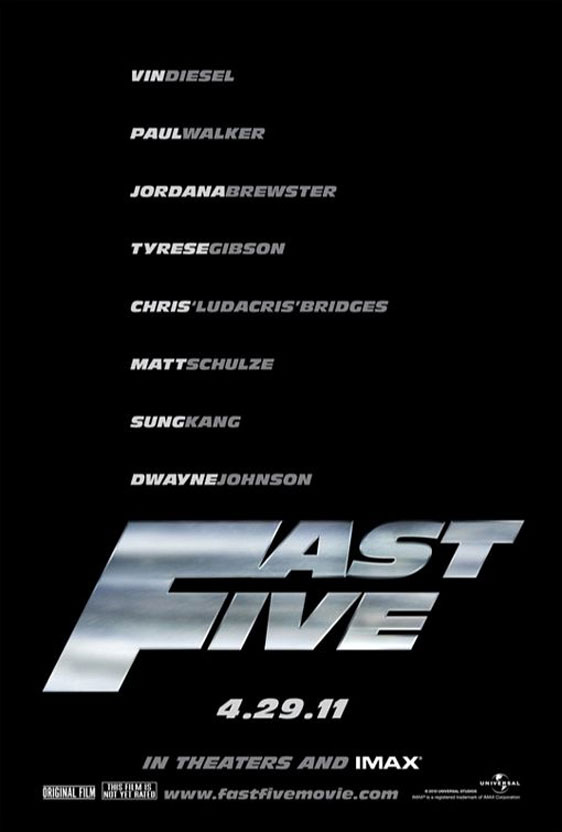 Fast Five Poster #1