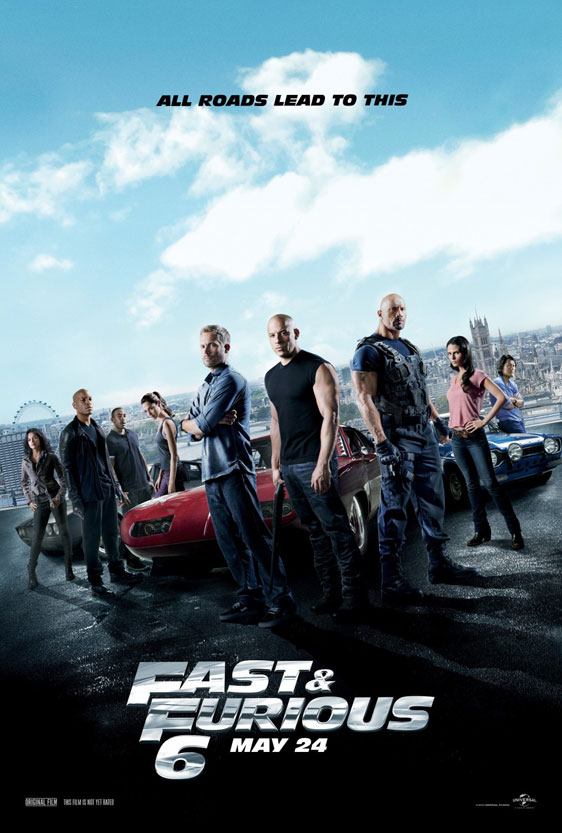 Fast & Furious 6 Poster #3