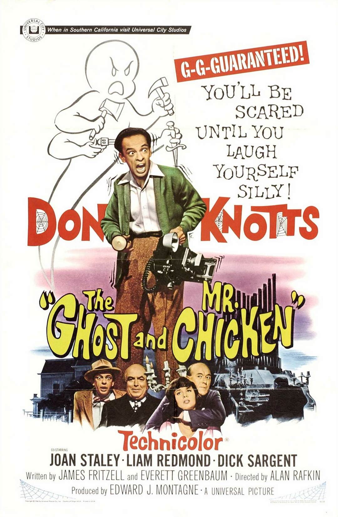 The Ghost and Mr. Chicken Poster #1