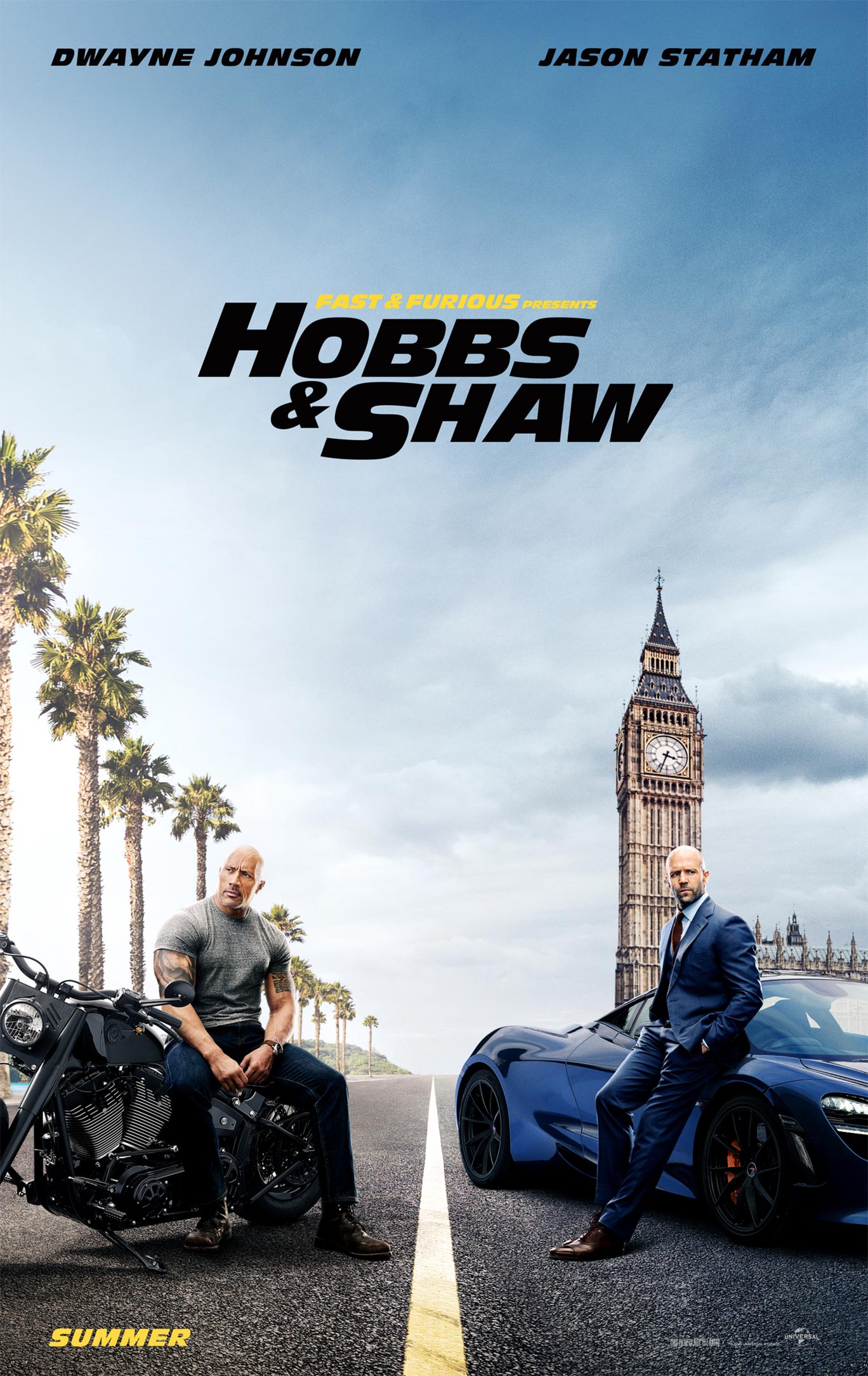 Fast & Furious Presents: Hobbs & Shaw Poster #1