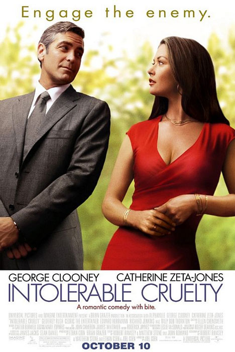 Intolerable Cruelty Poster #1