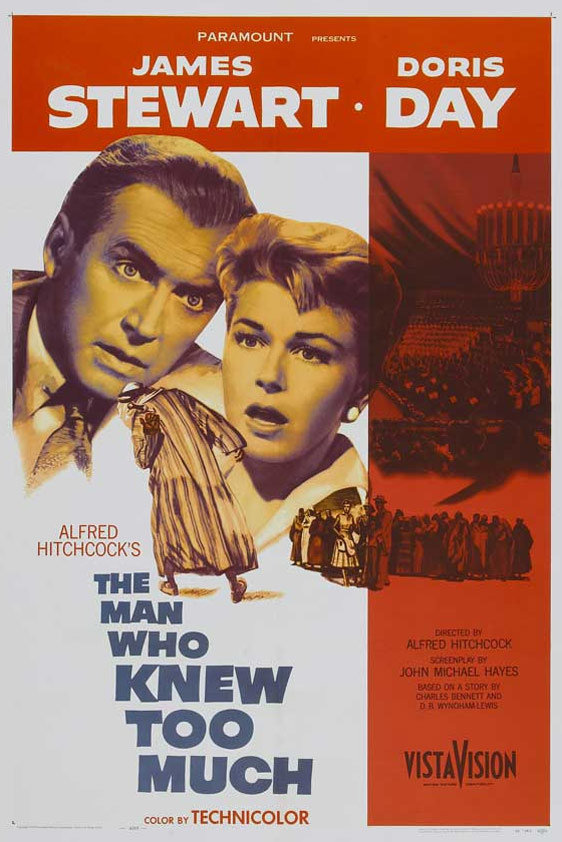 The Man Who Knew Too Much Poster #1