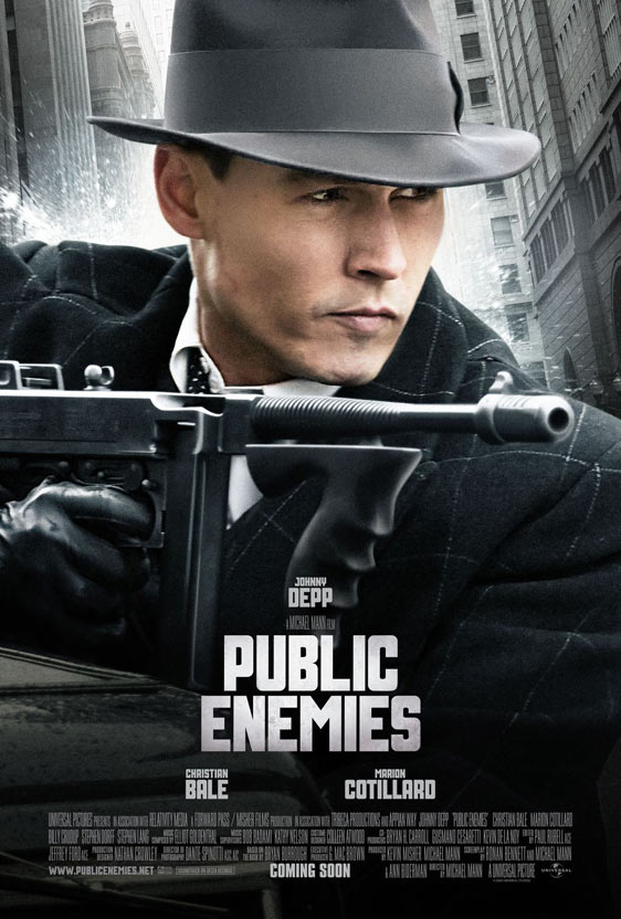 Public Enemies Poster #4