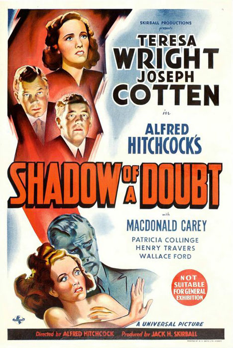 Shadow Of A Doubt Poster #1