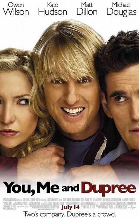 You, Me and Dupree Poster #1