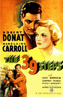 The 39 Steps Poster #1