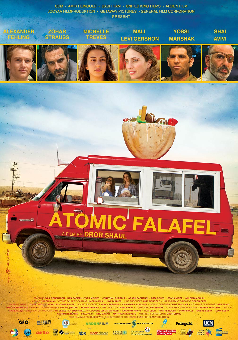 Atomic Falafel Poster #1