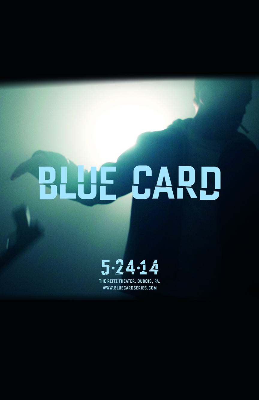 Blue Card Poster #1
