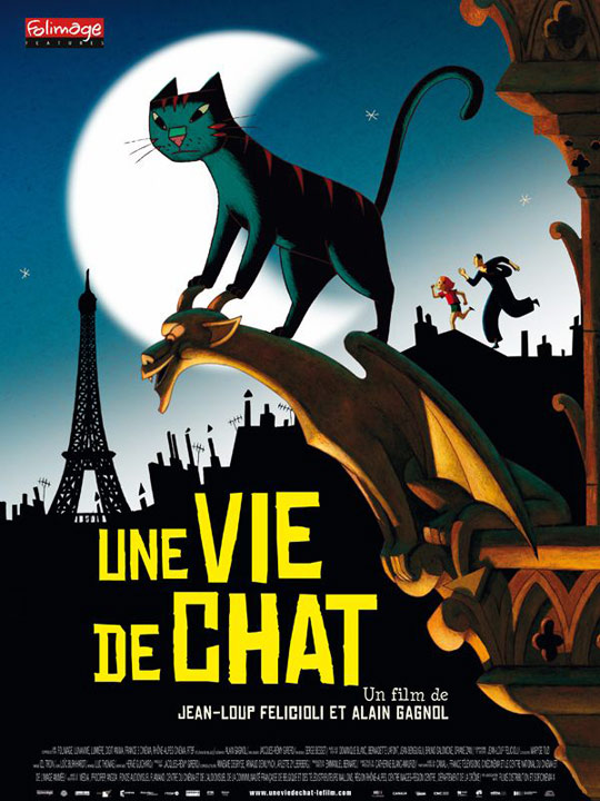 A Cat in Paris Poster #1