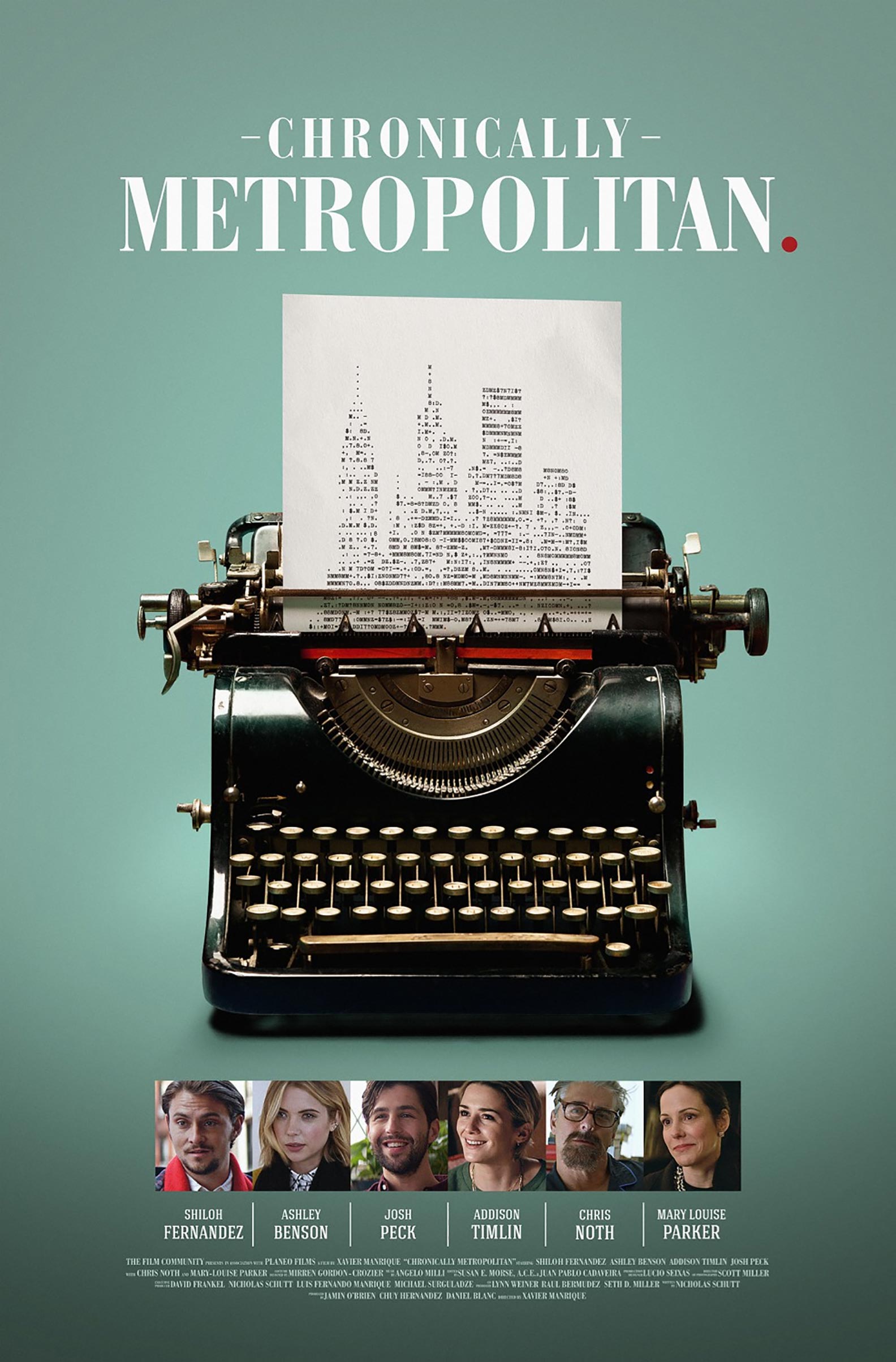 Chronically Metropolitan Poster #1