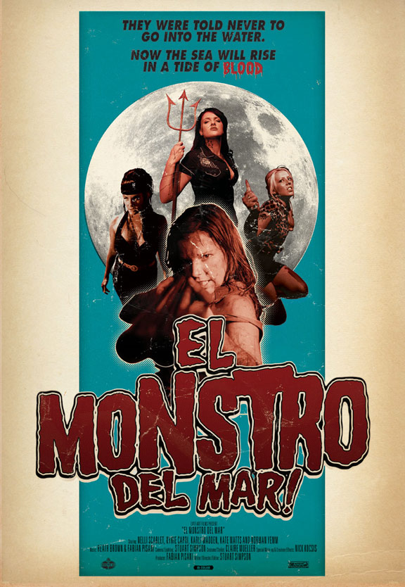 El monstro del mar! Poster #2