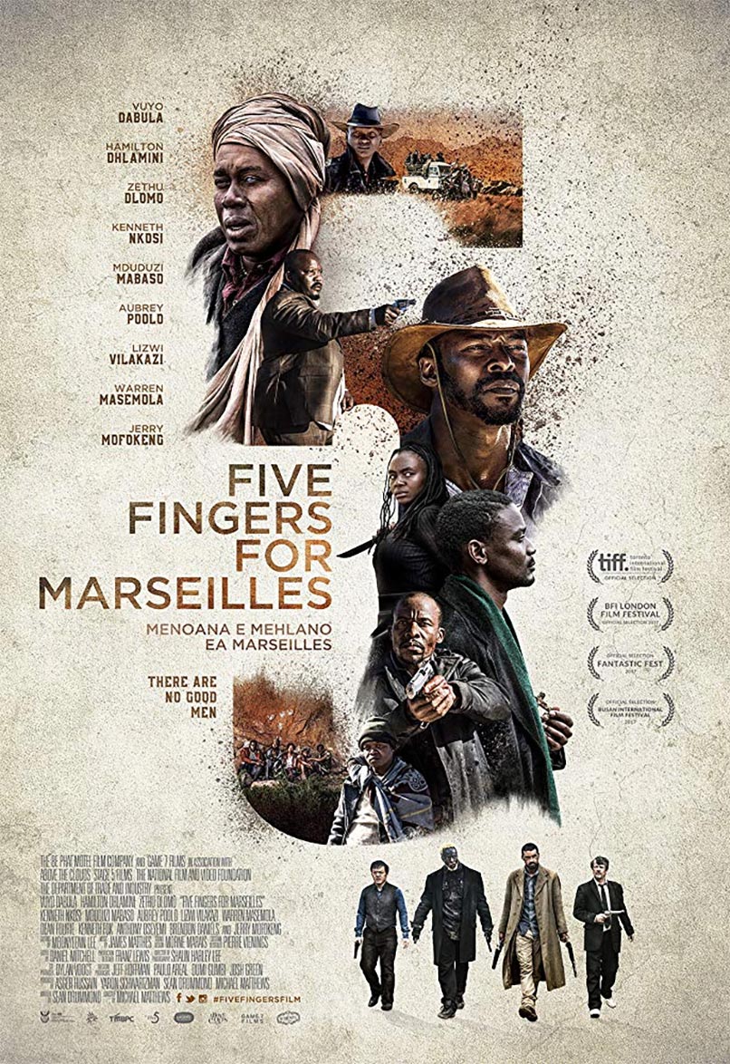 Five Fingers for Marseilles Poster #1
