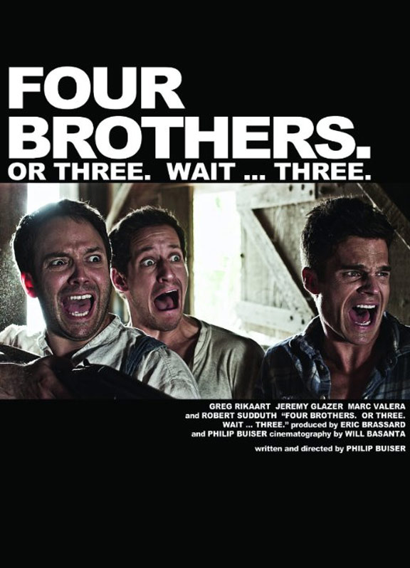 Four Brothers. Or Three. Wait... Three. Poster #1