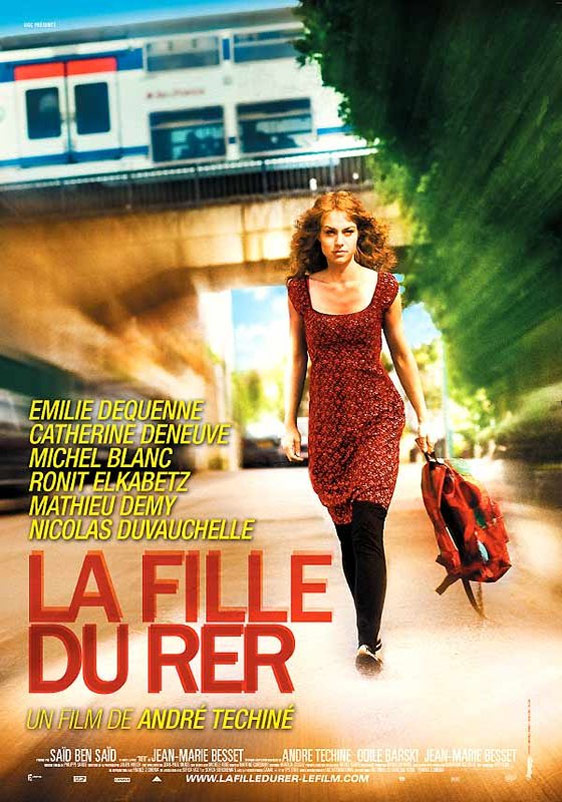The Girl on the Train (La fille du RER) Poster #1