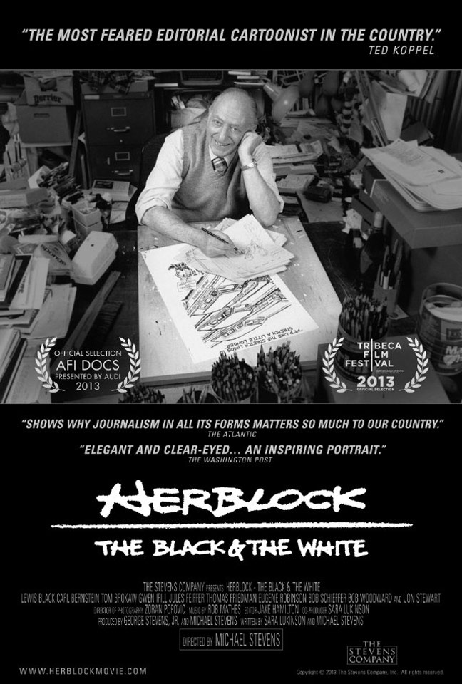 Herblock: The Black & the White Poster #1